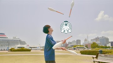 Club juggling by Takeru Iijima from Japan | IJA Tricks of the Month