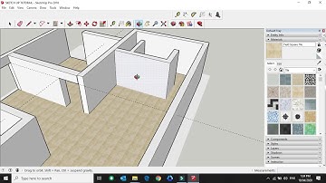Sketchup advanced tutorial tagalog version - Lesson #7 (how to design doors and windows)