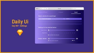Daily Ui 007- Settings  ( Ui Speed Art)