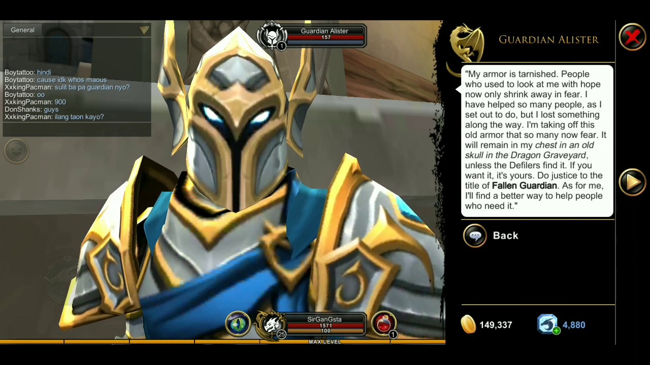 AQ3D - POGNER LE FALLEN GUARDIAN SET!