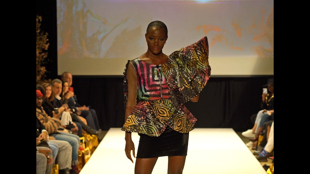 Miss World Uganda at New York Fashion Week February 2020