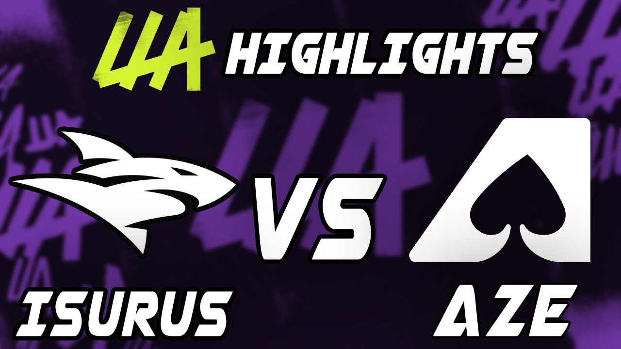 Isurus vs Team Aze highlights - LEAGUE OF LEGENDS - LLA 2022 JORNADA 13