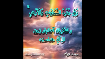 سوره ی فتح آیه ی ۴/آرامش راخداوندبلندمرتبه در دل ها قرارمیدهد...