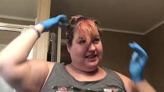 Toning My Hair With Ion Bright White in Snow Cap