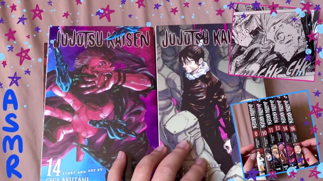 ASMR Jujutsu Kaisen Ramble *SPOILERS* (whispered/(sticky) tapping/page flipping)