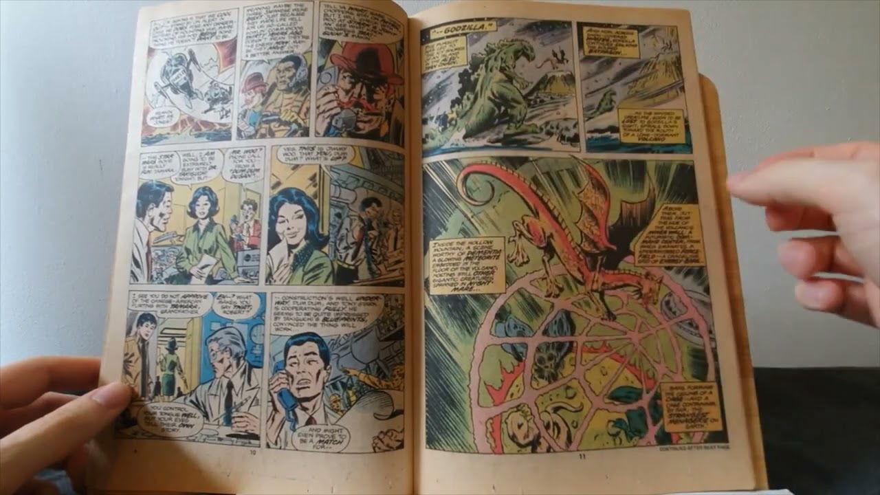 GODZILLA KING OF THE MONSTERS #4 - READ THROUGH