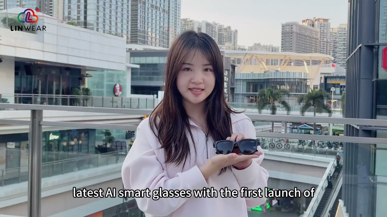 Linwear AG66 Smart Glasses: SONY IMX386 13MP HD camera for crisp capture.