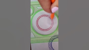 ASMR Relaxing Spirograph for Drawing #spirographdesignpattern #spirographdrawing #art
