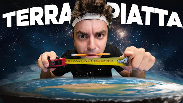 Dimostro che LA TERRA È PIATTA