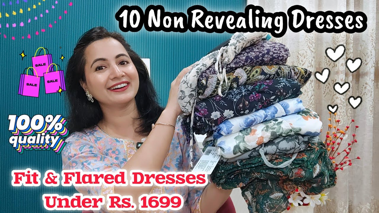 Non Revealing Dresses From Flipkart | Miss Chase & Janasya Dresses Coord Sets Haul | Neema's Talk 