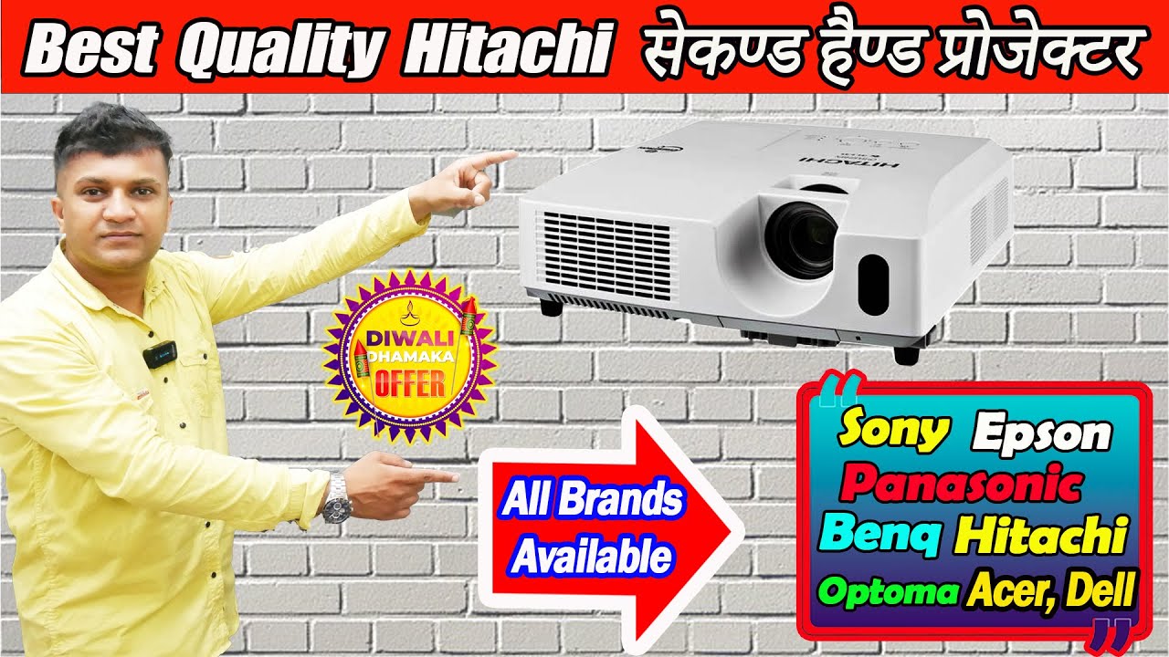 Best Quality hitachi Second hand projector Best Projector for ICC