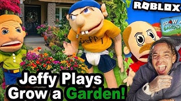 SML Movie: Jeffy Plays Grow a Garden! @SMLMovies [reaction]