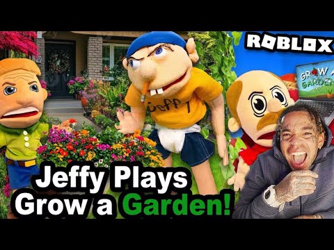 SML Movie: Jeffy Plays Grow a Garden! @SMLMovies [reaction]