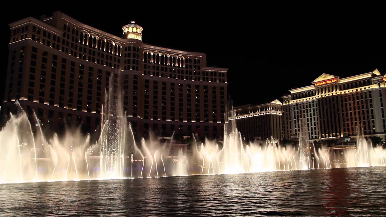 Bellagio Fountain Show Las Vegas Tiesto 2015 YouTube