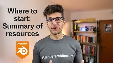 Where to start with Blender for Architectural Design Beginners & advanced users.