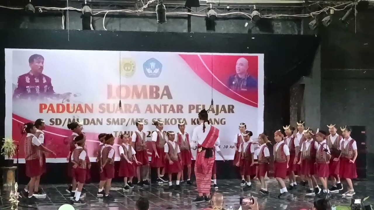 LOMBA PS SD/ MI SEKOTA KUPANG.SDK TUNAS GLORIA KUPANG Lagu Pilihan Oras Loro Malirin (  Belu ) 😇👏
