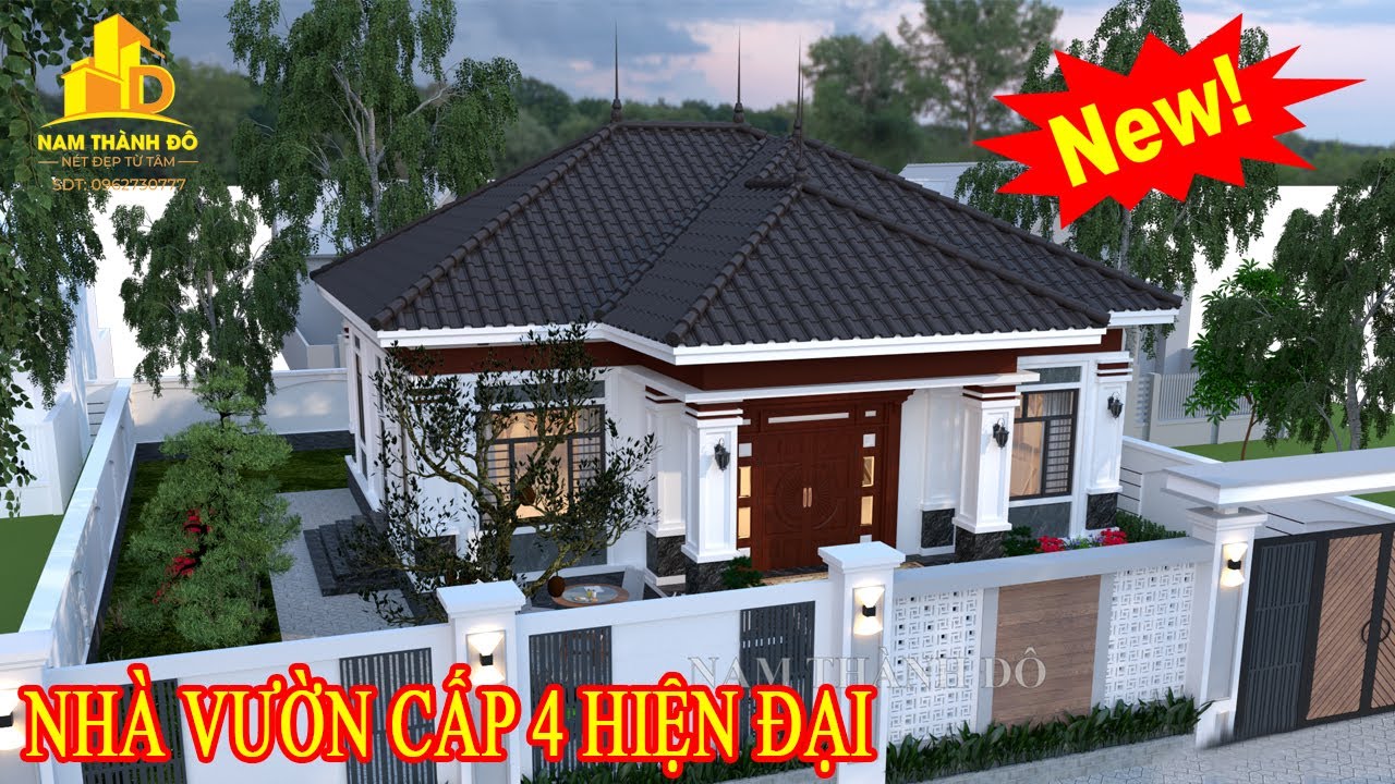 Nhà Cấp 4 Mái Nhật Giá Rẻ - Thiết Kế Nhà Cấp 4 Mái... - youtube
