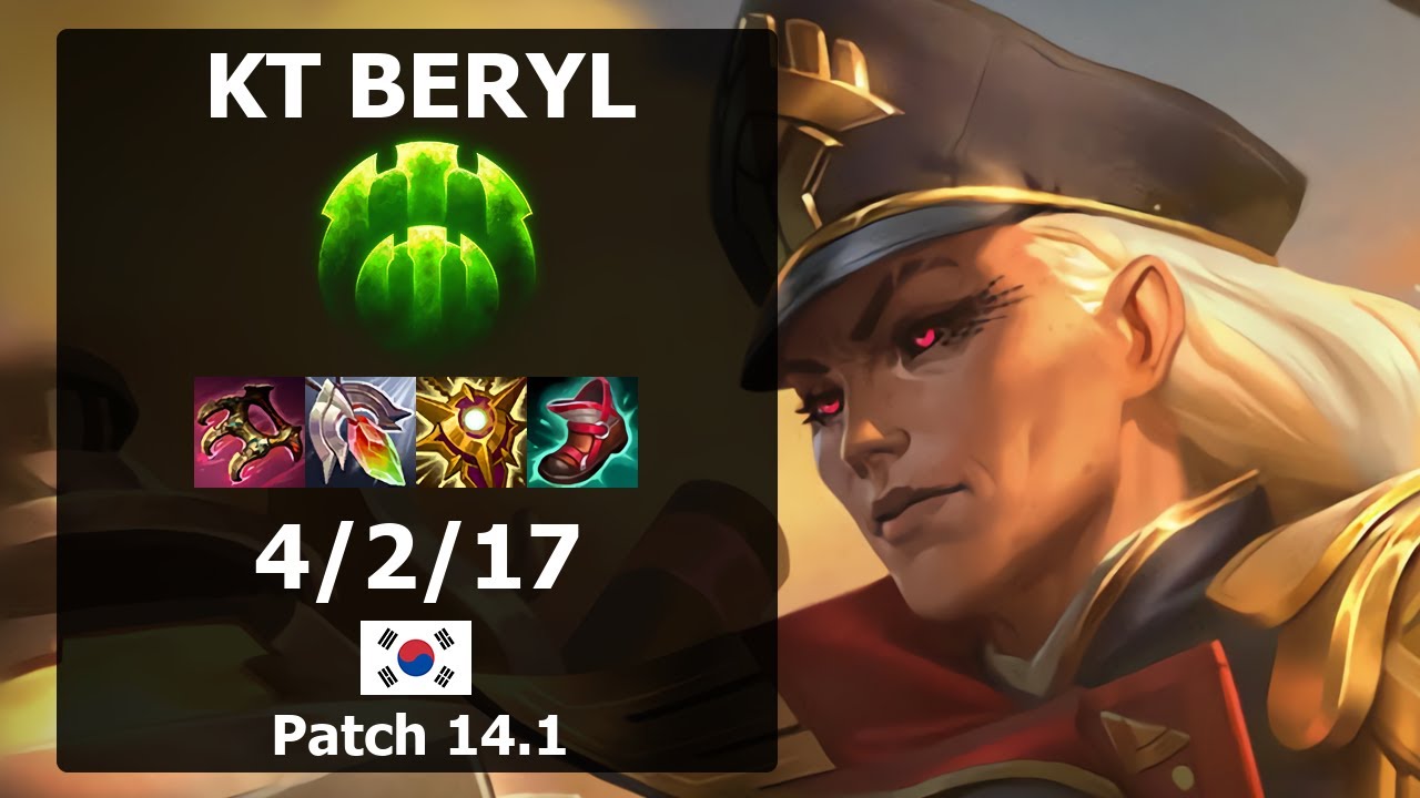 KT Beryl Renata SUPPORT vs Senna| Patch 14.1 KR Challenger - YouTube