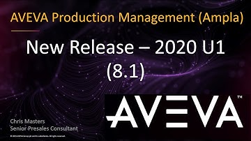 AVEVA Production Management 2020 (Ampla) - U1 Release (8.1)