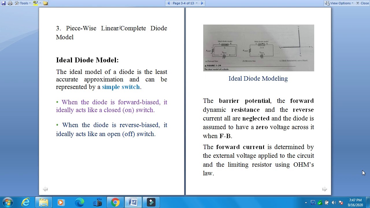 Lecture 4a: Diode Models - YouTube