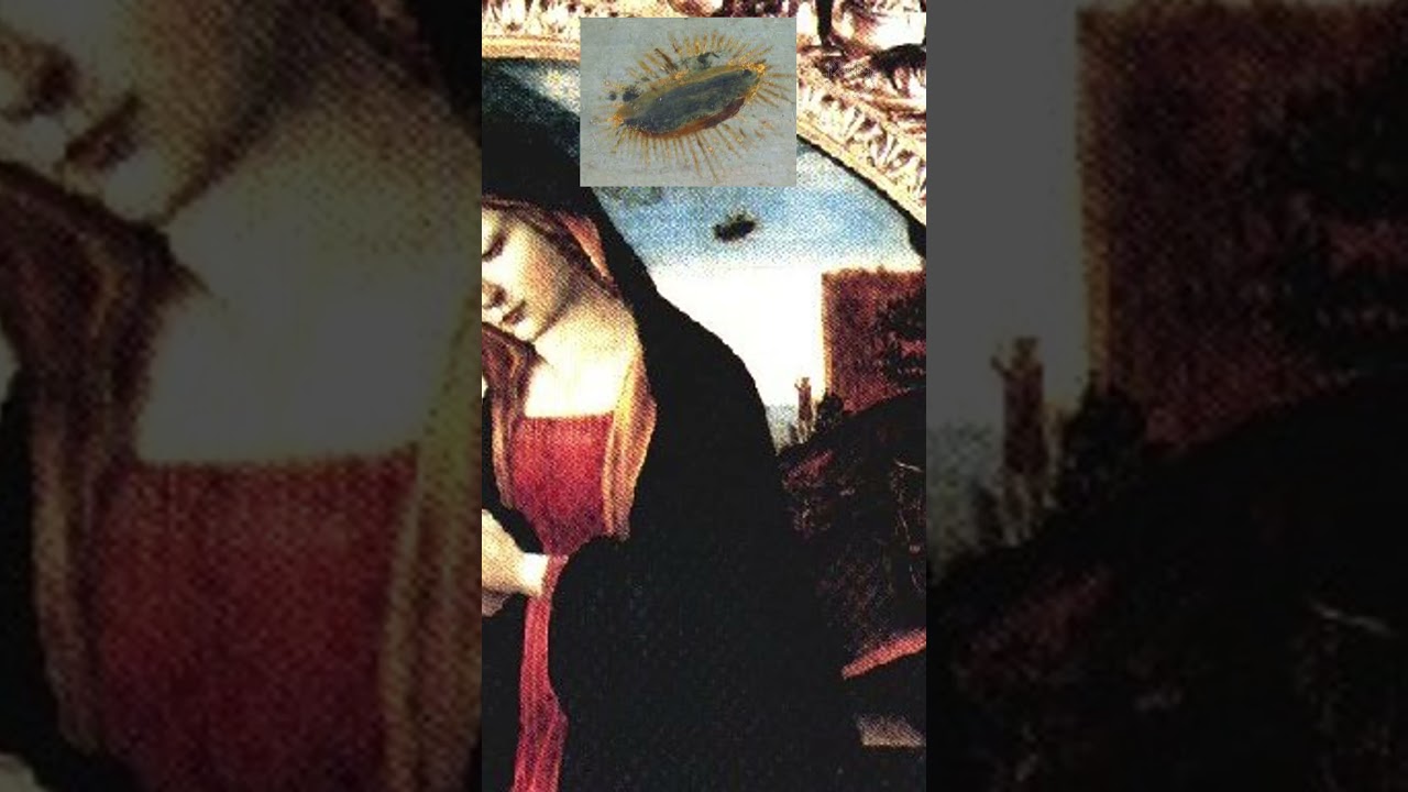 UFO spotted in famous religious painting of Madonna and Saint Giovannino 