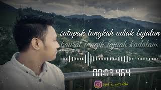 Story wa lagu Minang terbaru, tangih jatuah kadalam