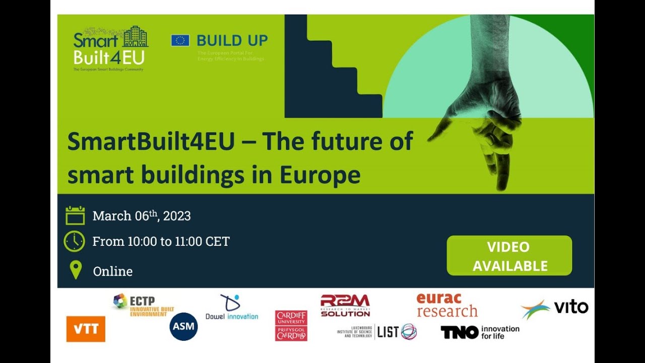 Webinar: SmartBuilt4EU – The future of smart buildings in Europe