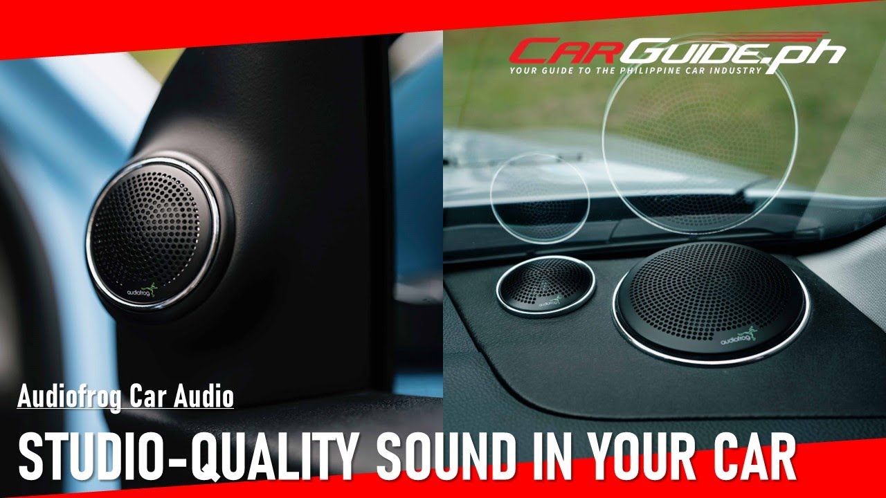 Audiofrog: Studio Quality Sound For Your Car | CarGuide.PH - YouTube