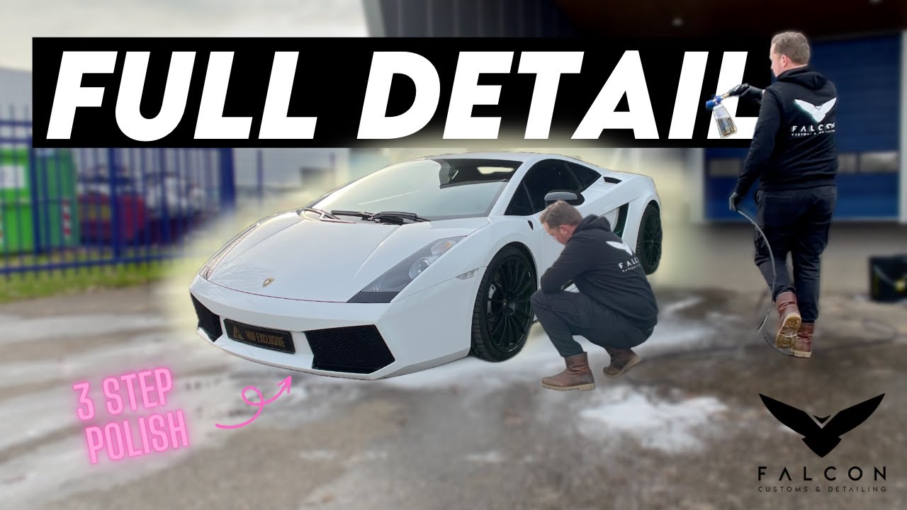 Full 30 Hour Detail of a Lamborghini Gallardo Superleggera - Wash, Polish and KRYTEX™ Sealant - ASMR