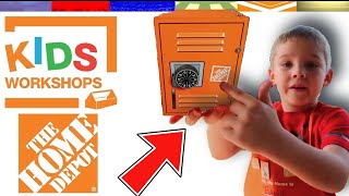 I built the Home Depot Kids Combination Locker Workshop
