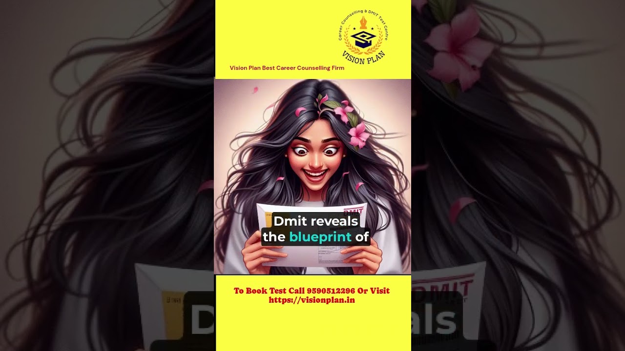 DMIT Know your unique inborn talent || Vision Plan || Career Counselling ||  