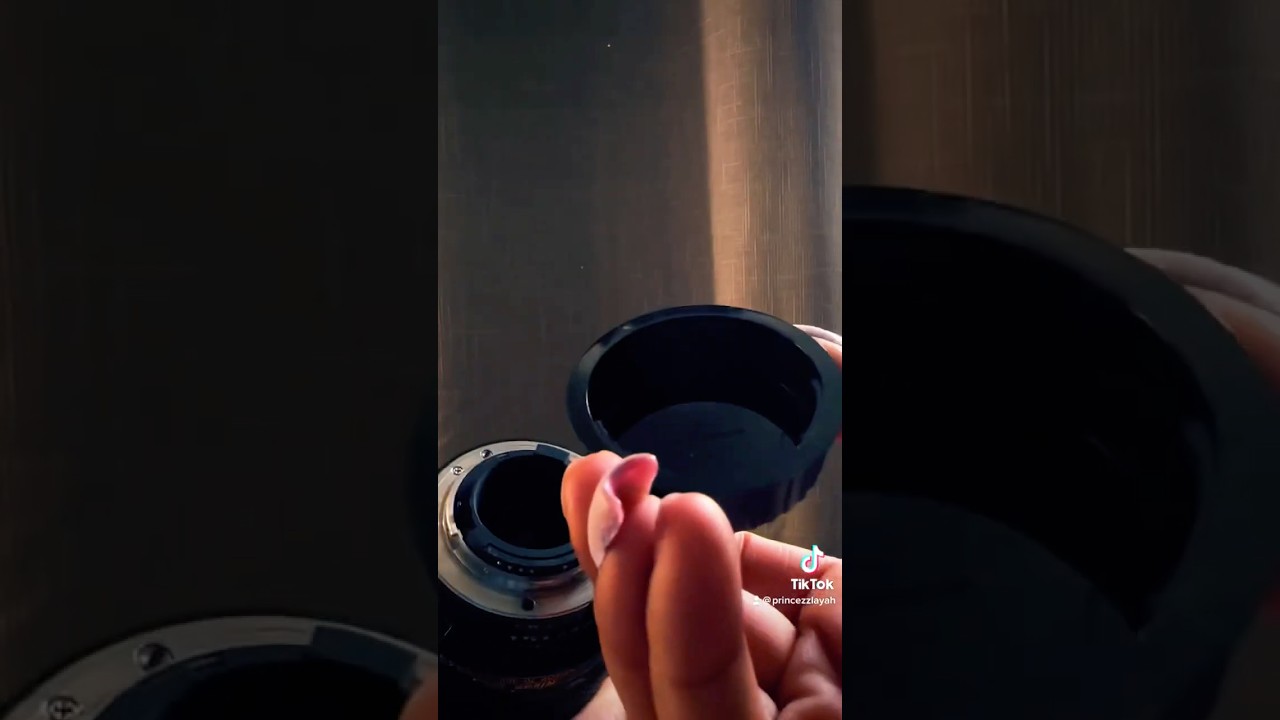How To Remove Nikon Rear Lens Cap