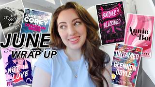 this might be my most CHAOTIC reading month ever | june wrap up @chandlerainsley