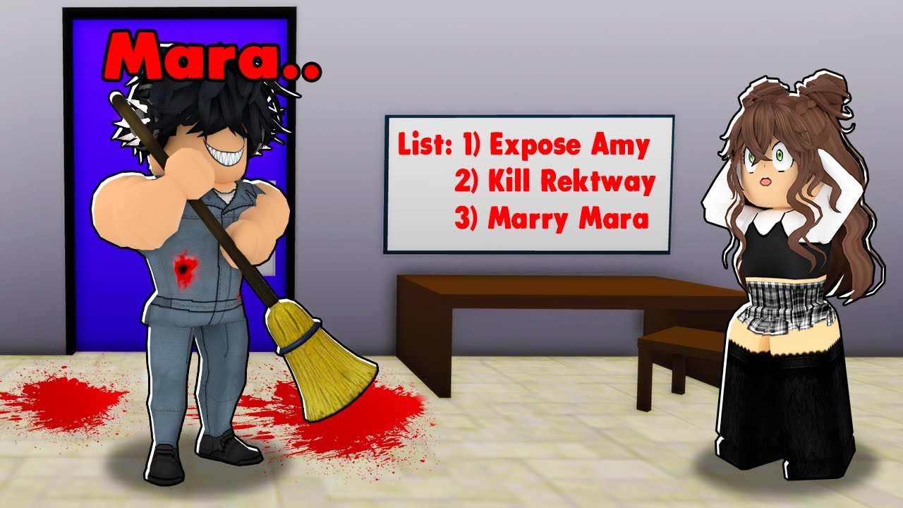 My CREEPY Janitor Tried To DATE Me...  (Roblox Brookhaven 🏡RP)