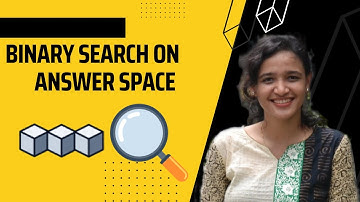 Mastering Binary Search on Answer Space: A Step-by-Step Guide | Binary Search