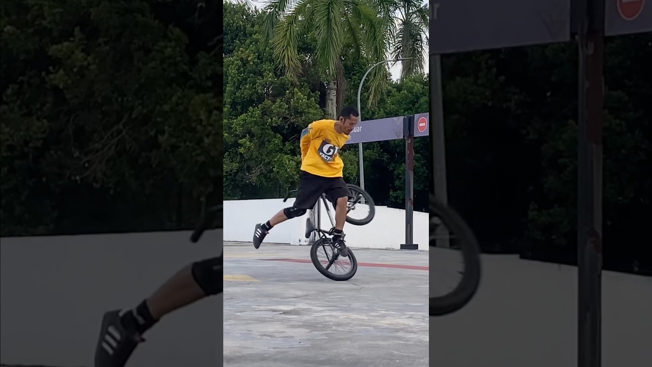 Something In The Way! #bmx #bmxplus #bmxflatland