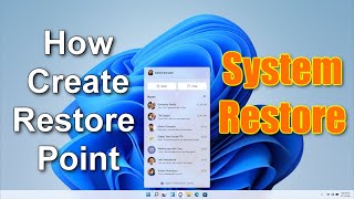 How to Сreate a Recovery Point in Windows 11 and How to Restore the OS using a Recovery Point