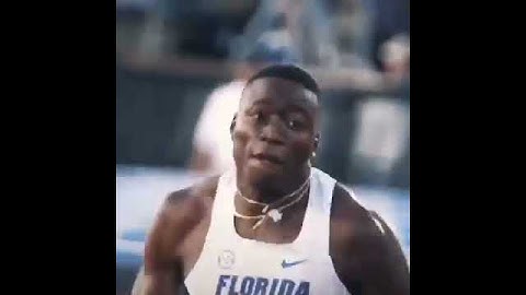 Grant Holloway's Head Stabilized Through the Hurdles