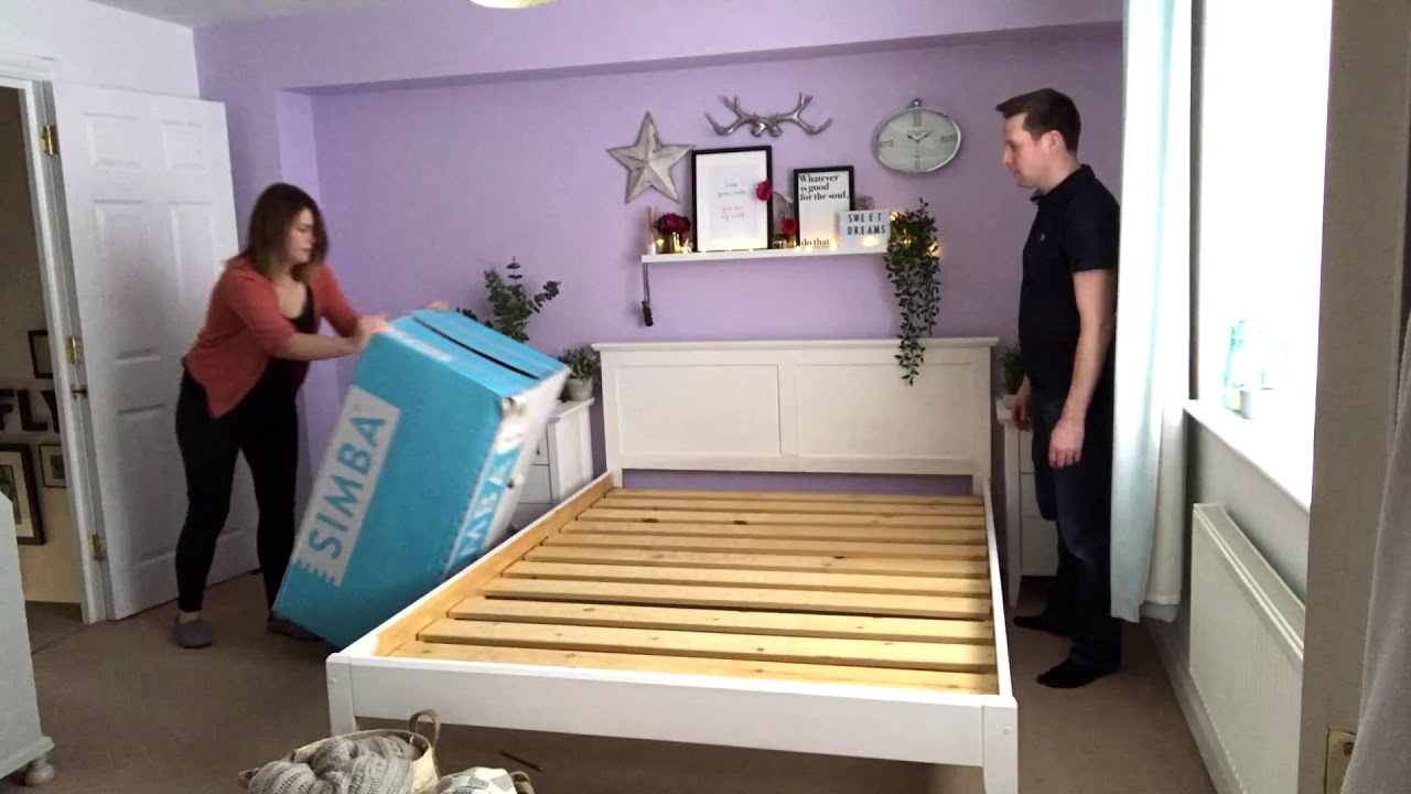 Setting up our Simba Mattress! YouTube