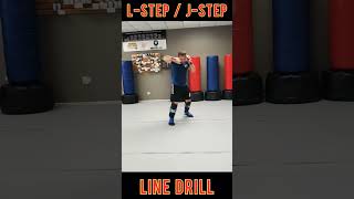 L-Step & J-Step Boxing Line Drill
