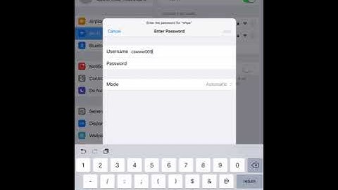 Connecting to Wifi After Password Change