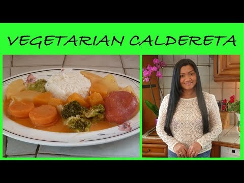 Vegetarian Caldereta Recipe with pineapple ( Filipino Vegetarian Curry) Vegetarian Curry Recipe