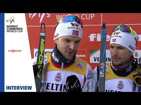 Schmid / Graabak (Norway) | "I knew I was pretty fast" | Val di Fiemme | TSP | FIS Nordic Combined