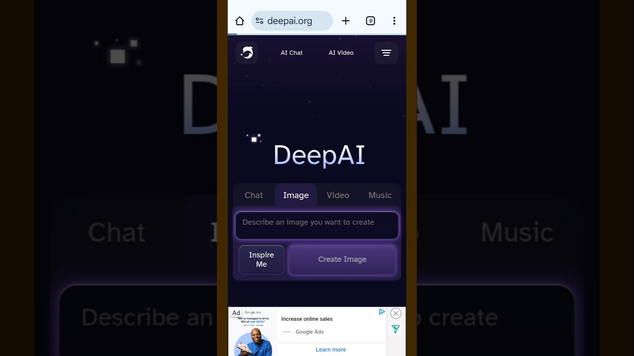 How to use Deep  Ai free