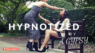 Gypsy Hypnotizes And Steals Phone When Entranced