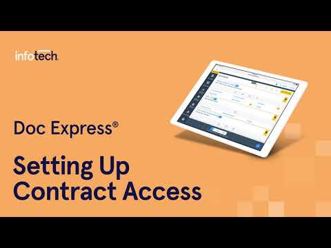 Setting Up Contract Access in Doc Express®