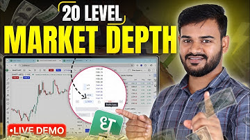 20 Level Market Depth Analysis in Hindi | Equity and Option Trading Market Depth #dhan