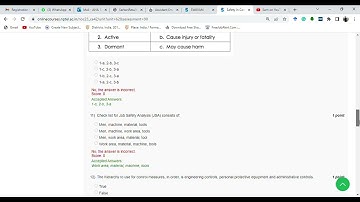 Safety in Construction Week 8 Assignment 8 Answers