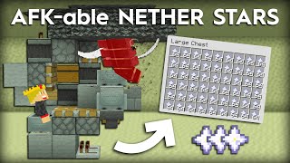 Minecraft Wither/Nether Stars Farm - 90  Per Hour