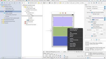 iOS Autolayout Part 3 :  Use Of UIStackView tutorial iOS 10